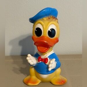 Vintage Disney toy with squeaker Donald Duck